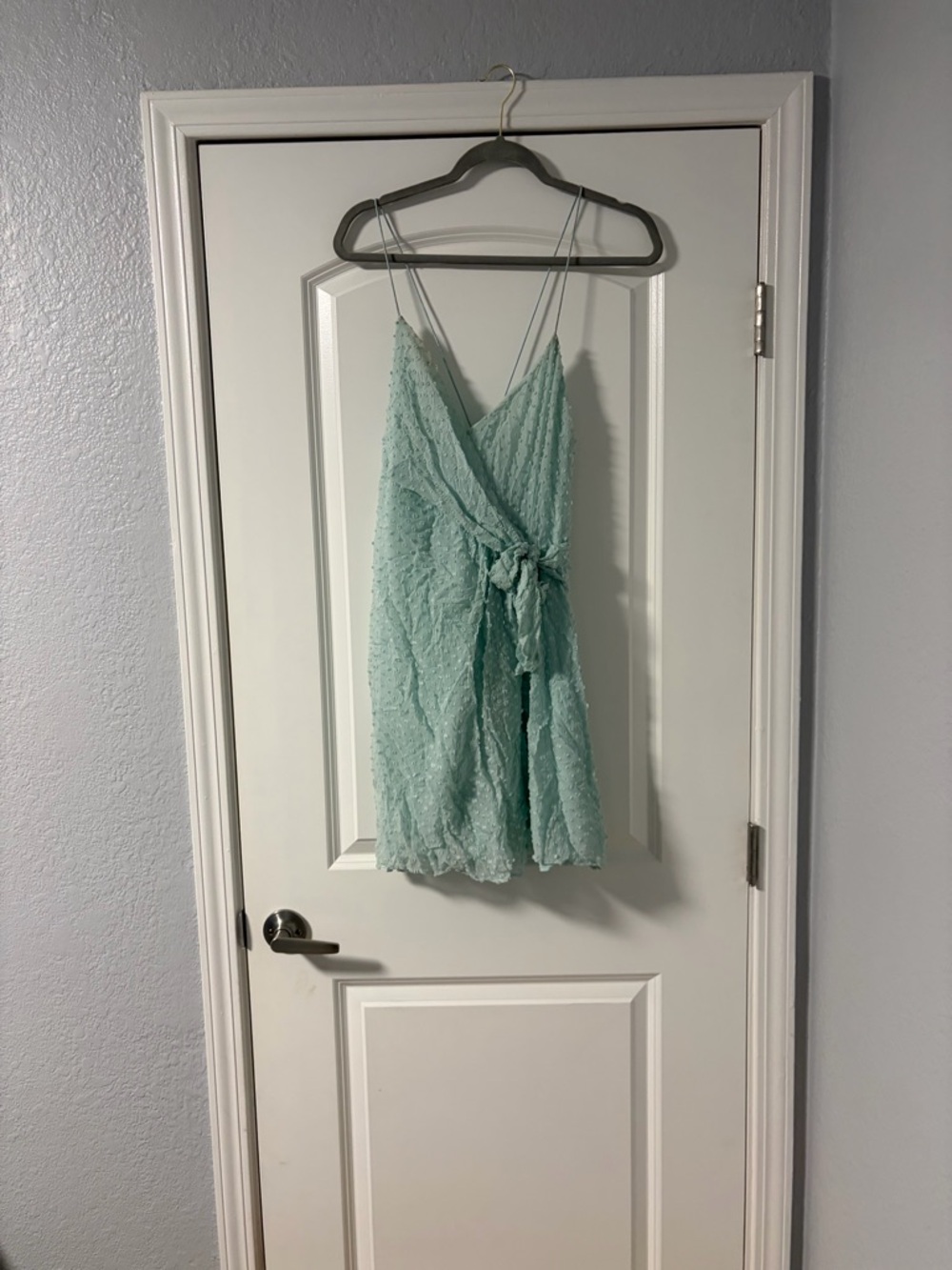 Alice + Olivia Mint Green Mini Dress